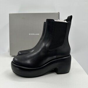 Everlane The Puffa Boot in Black size 10 Chelsea Ankle 3.25" Chunky Platform